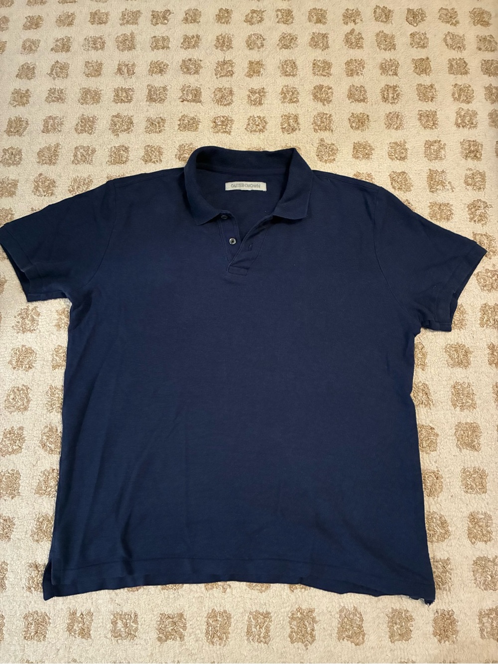 NWOT Outerknown Hemp-Cotton Polo